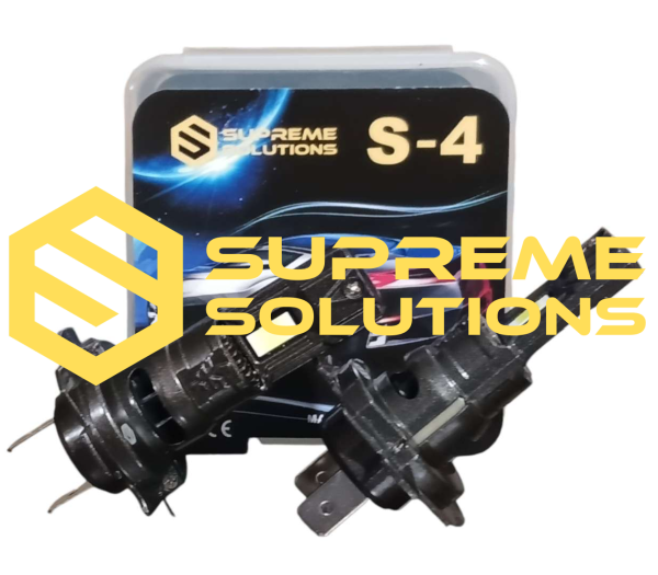 Світлодіодна лампа S-4 H7 3570 CSP 30W 8000LM 6000K 9–32V — потужне ближнє та дальнє світло без доробок