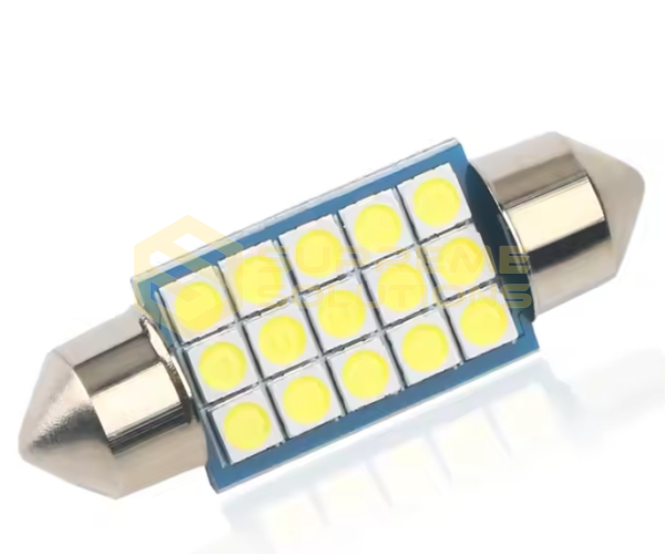 Світлодіодна лампа FS-3030-15SMD 36MM 12V Samsung CANBUS — Білий (аналог C5W)