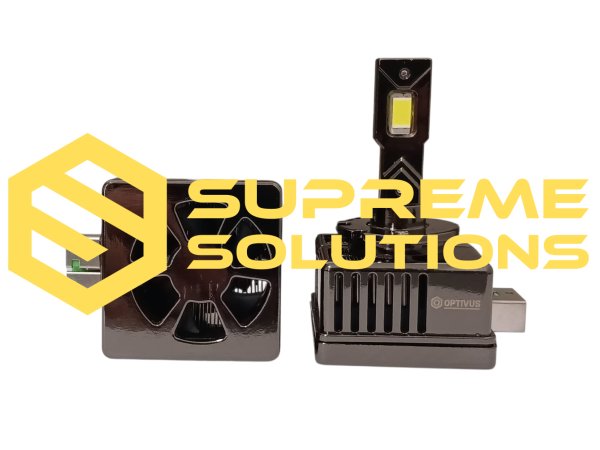 Світлодіодна лампа D1S / D3S / D8S M13 55W 12000LM CANBUS — 6000K | IP67 | Supreme Solutions