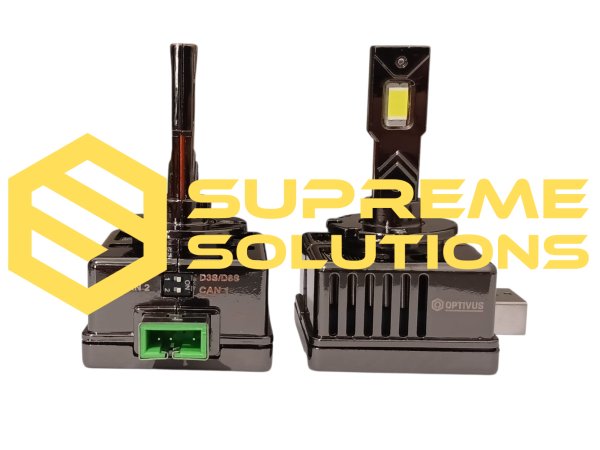 Світлодіодна лампа D1S / D3S / D8S M13 55W 12000LM CANBUS — 6000K | IP67 | Supreme Solutions
