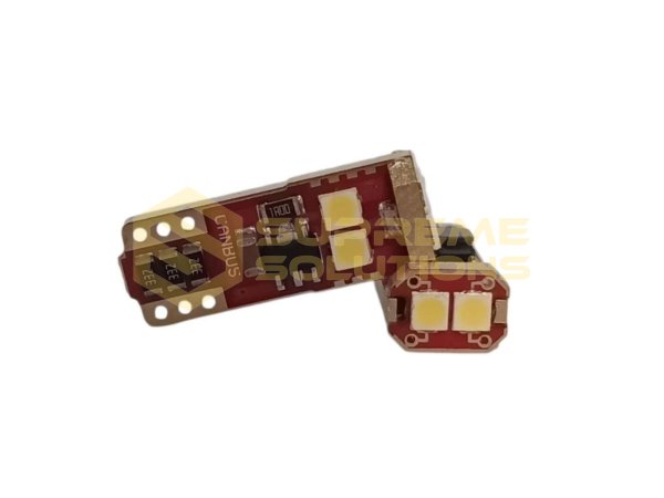 LED лампа T10-3030-6SMD SUPER CANBUS (12–40V, білий)