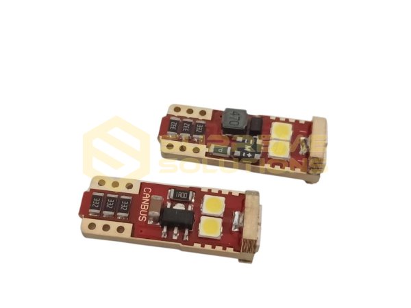 LED лампа T10-3030-6SMD SUPER CANBUS (12–40V, білий)