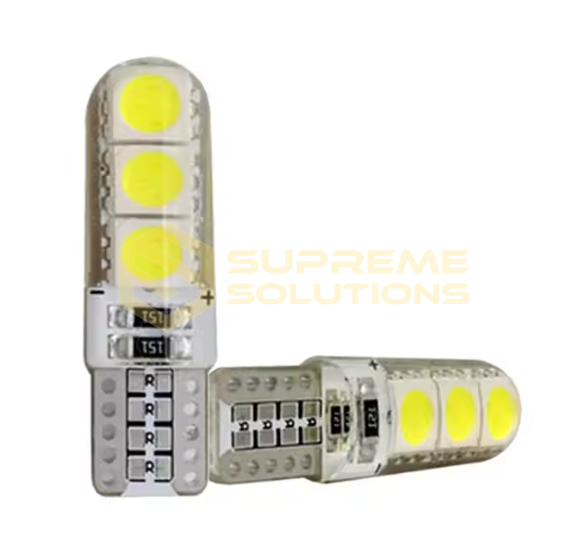 24V LED-лампа T10-5050-6SMD SILICONE Білий — SUPREME SOLUTIONS