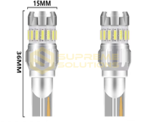 LED-лампа T10-3030-3SMD + 4014-12SMD CANBUS 12-24V Белая — SUPREME SOLUTIONS