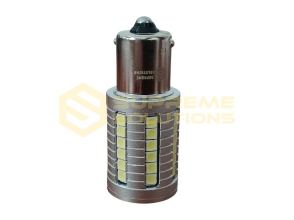 V 12-48V 1156 3030 45LED 28W SUPER CANBAS драйвер Одноконтактна (аналог лампи P21W) Білий