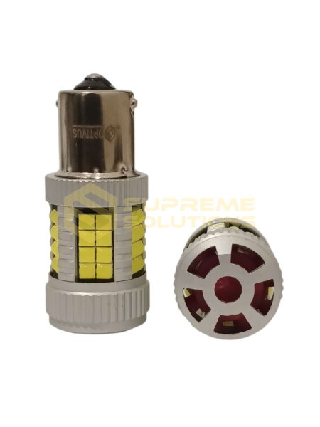 Світлодіодна лампа OPTIVUS 1156 (BA15s) 12–40V 40SMD 3030 CANBUS 30W — біла