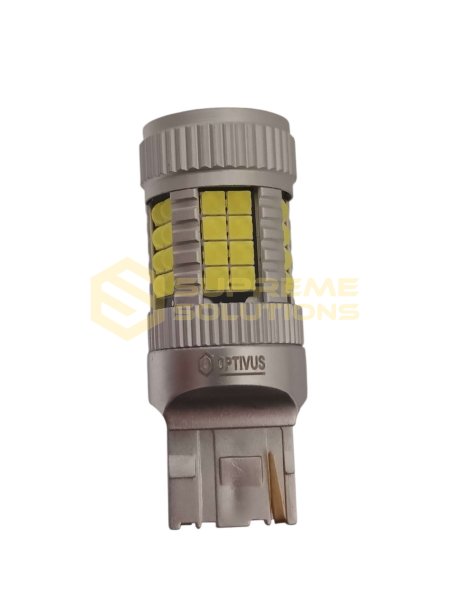 Светодиодная лампа OPTIVUS 7440 (W21W) 12–40V 40SMD 3030 CANBUS 30W — белая