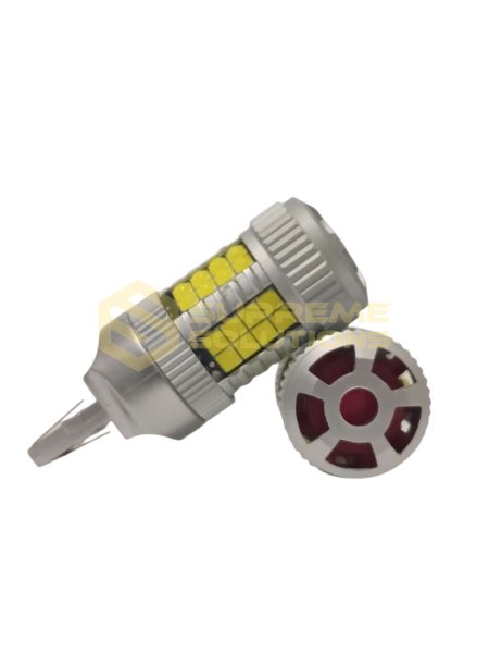 Світлодіодна лампа OPTIVUS 7443 (W21/5W) 12–40V 40SMD 3030 CANBUS 30W — біла