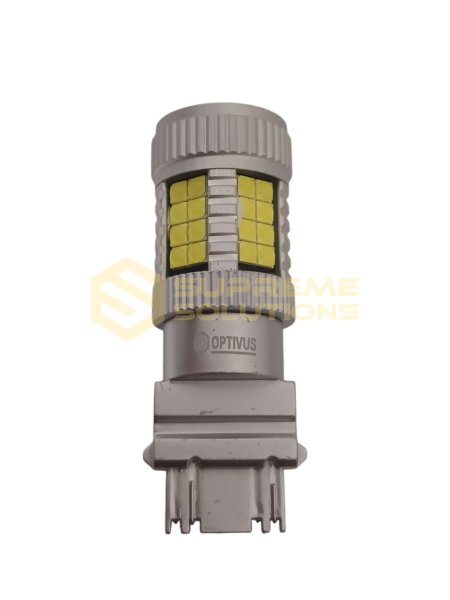 Світлодіодна лампа OPTIVUS 3157 12–40V 40SMD 3030 CANBUS 30W — біла