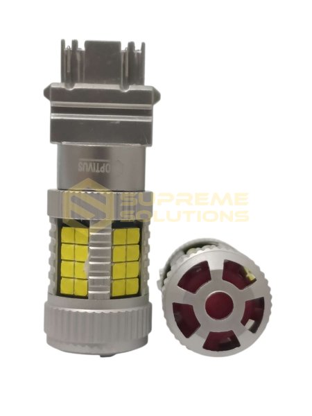 Світлодіодна лампа OPTIVUS 3157 12–40V 40SMD 3030 CANBUS 30W — біла