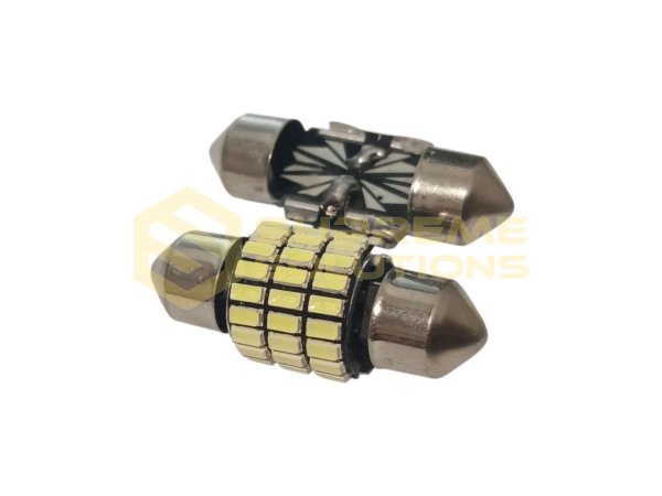 FS-3014-27SMD LED Bulb 31mm 12–24V CANBUS — White