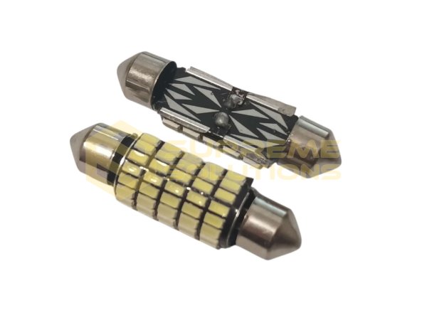 Светодиодная лампа FS-3014-45SMD 39 мм 12–24V CANBUS — белая