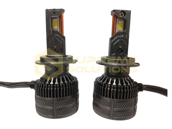 Премиальные LED-лампы OPTIVUS S70 H7 12–24V 70W 12000LM CANBUS 6000K с активным охлаждением