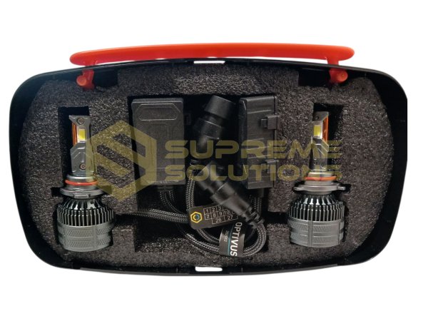 Премиальные LED-лампы OPTIVUS S70 HB4 12–24V 70W 12000LM CANBUS 6000K с активным охлаждением