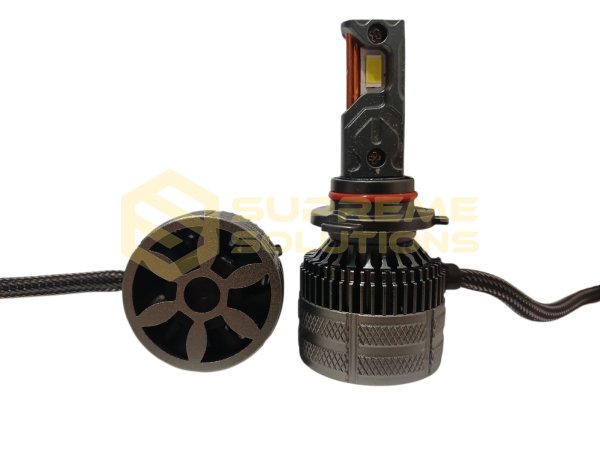 Премиальные LED-лампы OPTIVUS S70 HB3 12–24V 70W 12000LM CANBUS 6000K с активным охлаждением