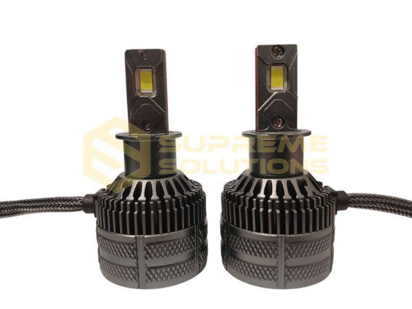 Премиальные LED-лампы OPTIVUS S70 H3 12–24V 70W 12000LM CANBUS 6000K с активным охлаждением