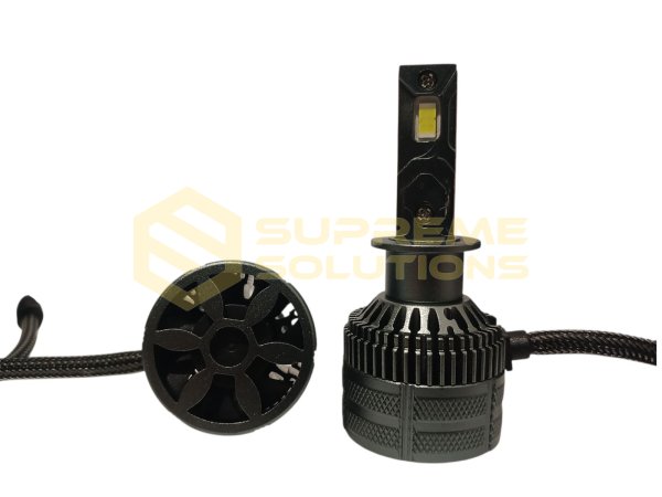 OPTIVUS Premium LED Headlight S70 H1 12–24V 70W 12000LM CANBUS 6000K with Active Cooling