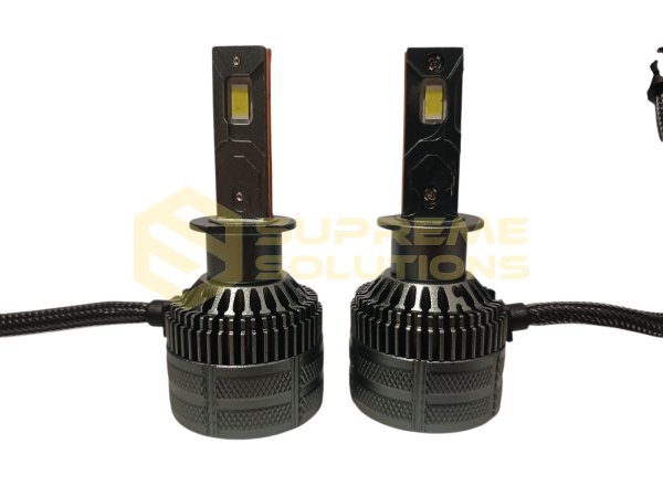 OPTIVUS Premium LED Headlight S70 H1 12–24V 70W 12000LM CANBUS 6000K with Active Cooling