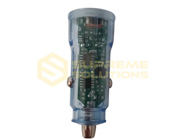12V-30V Автозарядка PD30W + QC3.0 18W (48W) з підтримкою PPS та швидкої зарядки