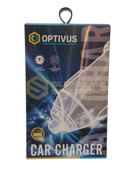 12V-30V Автозарядка PD30W + 22.5W (52.5W) з повним протоколом, PPS та швидкою зарядкою