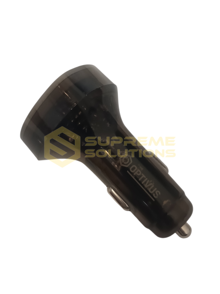 12V-32V Автозарядка 66W с Power Delivery и двумя портами Quick Charge 3.0