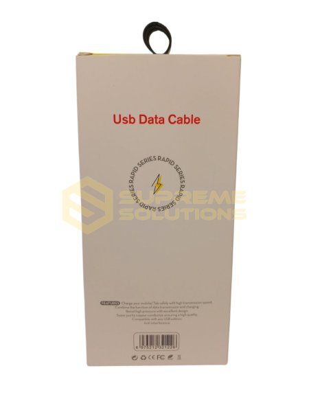 Зарядний кабель OPTIVUS 1-в-3 з LED-підсвіткою (iOS / Type-C / Micro-USB)