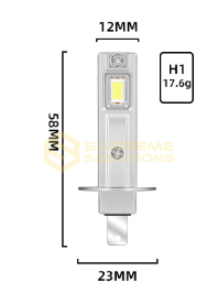 Светодиодная лампа S-15 H1 15W 6000K без вентилятора