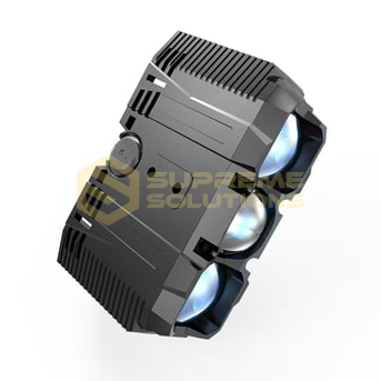 OPTIVUS Hidden Type 100W Три-лінзова LED-фара з білим і жовтим світлом (12V/24V)