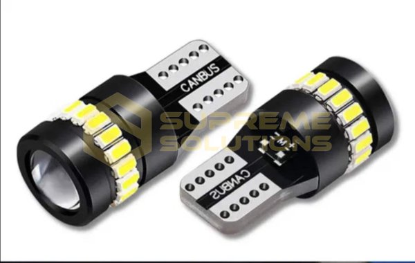 Премиальная LED-лампа OPTIVUS T10 W5W 12-24V, белый свет (CANBUS)