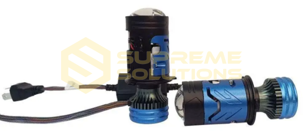 Bi-LED лінза H4 Hi/Lo OPTIVUS 65W/90W 12000LM 6000K (9–32V)