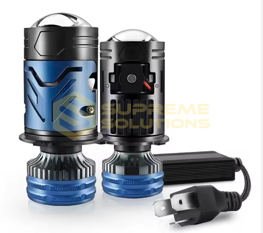 Bi-LED лінза H4 Hi/Lo OPTIVUS 65W/90W 12000LM 6000K (9–32V)