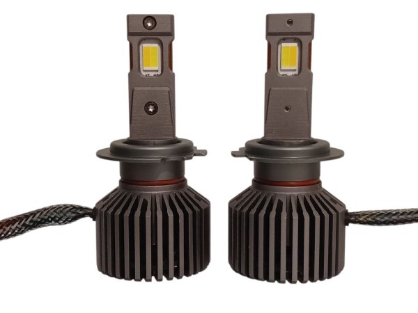 S10 H7 LED Bulb – 55W, 10000LM, 3 Color Modes, Active Cooling, IP68