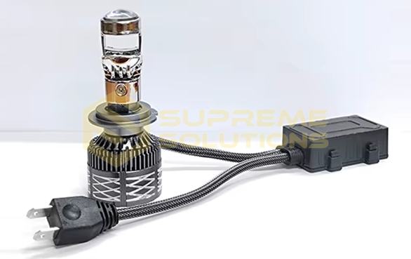 9-32V Светодиодная Mini линза H7 60W 5500K 10000LM CANBUS OPTIVUS