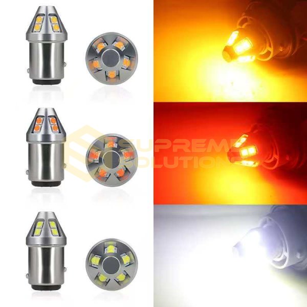 9-80V 1156 3030-10SMD Samsung CANBUS LED лампа Красный OPTIVUS