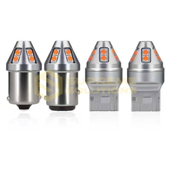 9-80V 1157 3030-10SMD Samsung CANBUS LED лампа Красный OPTIVUS