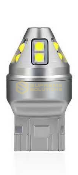 9-80V 7443 W21/5W 3030-10SMD Samsung CANBUS LED лампа Белая OPTIVUS
