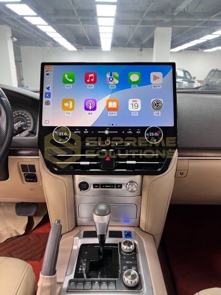 Мультимедійна система OPTIVUS SS-3033GE Android 13 для Toyota Land Cruiser 200 (2016–2021) 19.8" CarPlay 4G DSP 360°