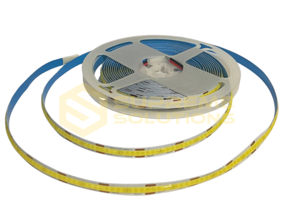 Світлодіодна COB стрічка 24V 5 метрів Біла суцільне світло LED стрічка