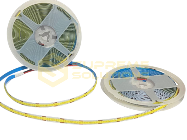 Світлодіодна COB стрічка 24V 5 метрів Біла суцільне світло LED стрічка