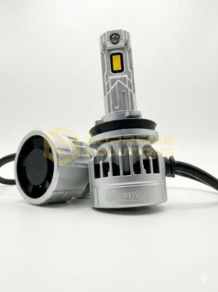 LED лампа OPTIVUS S-2 NEW H11 11–16V 50W 10000LM 4300K CANBUS з охолодженням