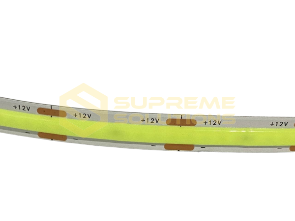 Світлодіодна COB стрічка 24V 5 метрів Зелена суцільне світло LED стрічка
