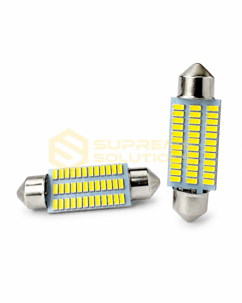 Светодиодная лампа 24V FS-3014-36SMD 39MM (аналог C5W) Белая