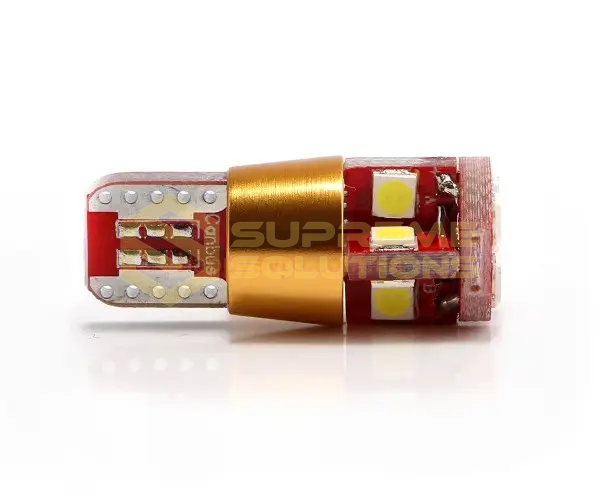 Преміальна LED лампа OPTIVUS T10 W5W 12-30V 3030-12SMD Samsung CANBUS Білий