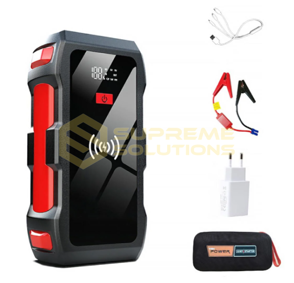 Пуско-зарядний пристрій OPTIVUS M10 Wireless Charge — автомобільний бустер з бездротовою зарядкою 10W