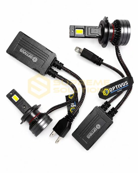 Світлодіодна LED лампа OPTIVUS S-8 MINI H7 55W 11000LM 4300K CANBUS