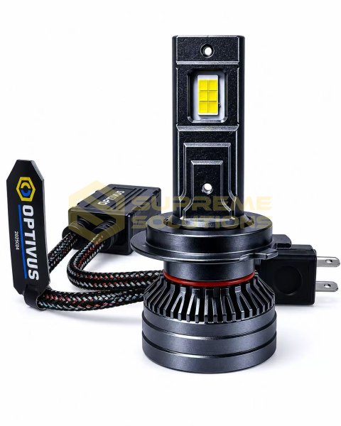 Світлодіодна LED лампа OPTIVUS S-8 MINI H7 55W 11000LM 4300K CANBUS