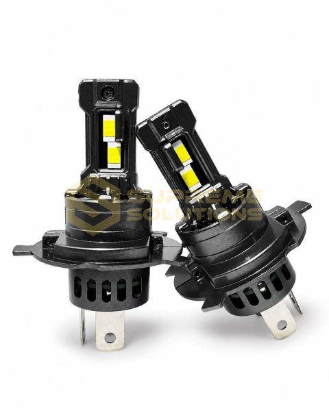 Світлодіодна лампа S-4 H4 3570 CSP 30W 8000LM 6000K 9–32V — штатне рішення з активним охолодженням