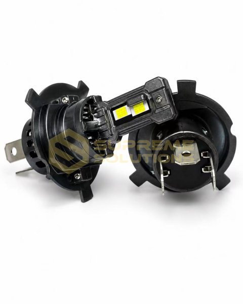 Світлодіодна лампа S-4 H4 3570 CSP 30W 8000LM 6000K 9–32V — штатне рішення з активним охолодженням