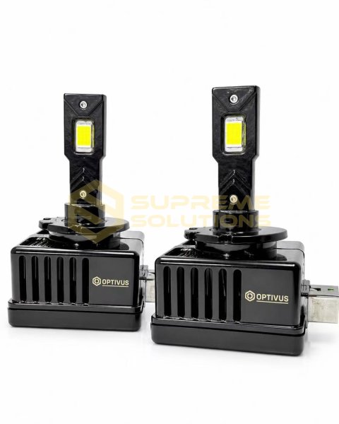 Світлодіодна лампа D1S / D3S / D8S M13 55W 12000LM CANBUS — 6000K | IP67 | Supreme Solutions