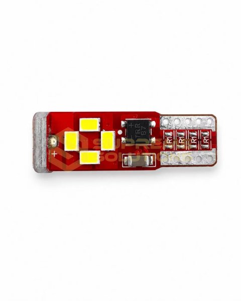 Світлодіодна LED лампа OPTIVUS T10 W5W 12-24V 3020-11SMD CANBUS Білий